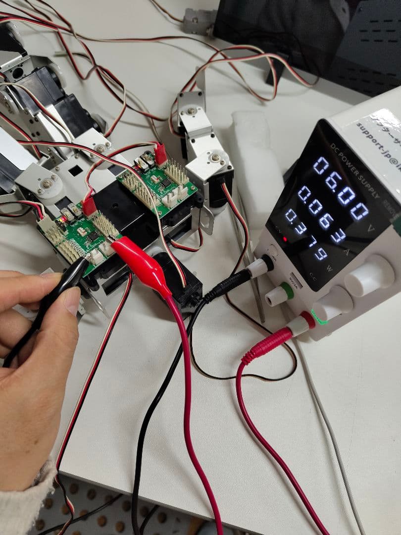 KONDO KRS-78A ロボットキット　電源入力確認済み