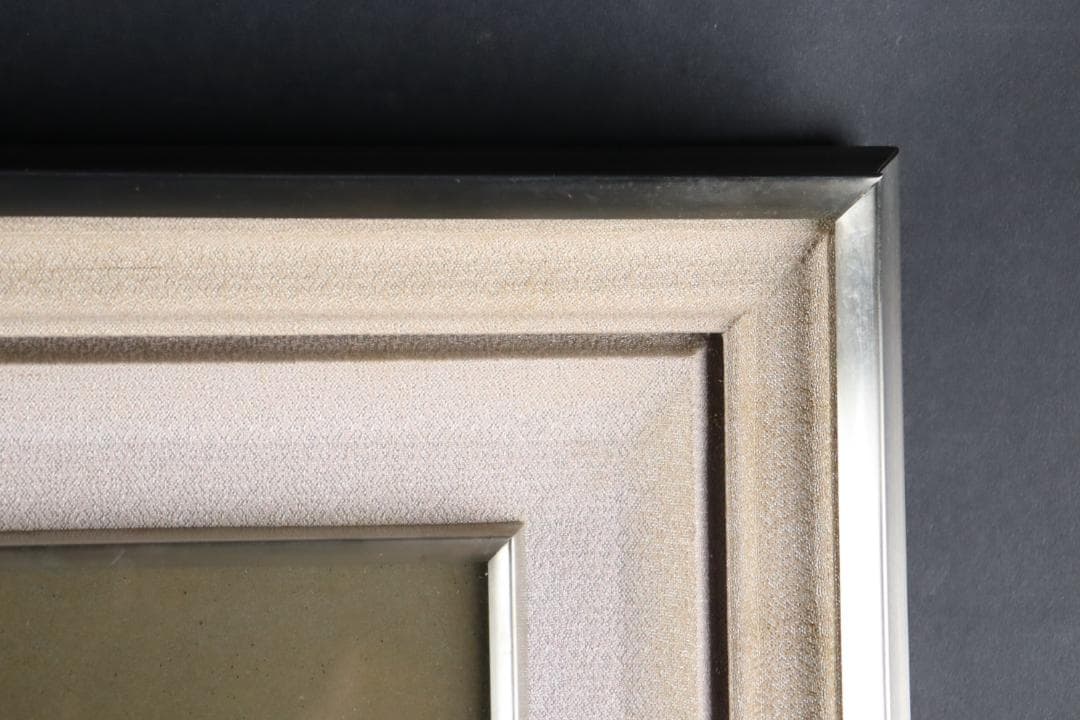 真作保証 堀泰明 「童暦」 日本画10号 共シール タトウ箱付