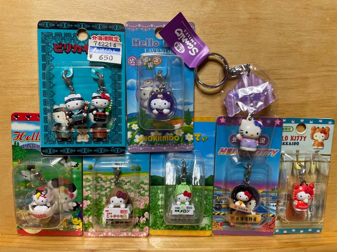 ハローキティ　ご当地マスコット　北海道限定8点＋2点