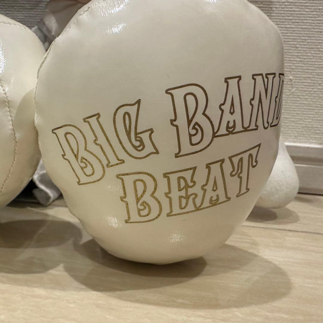 厳選 ディズニー　ビッグバンドビート　ミッキー ぬいぐるみ　白タキ　黒タキ