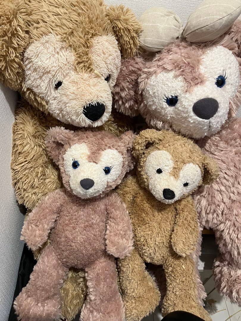 ダッフィー、シェリーメイ ぬいぐるみセット