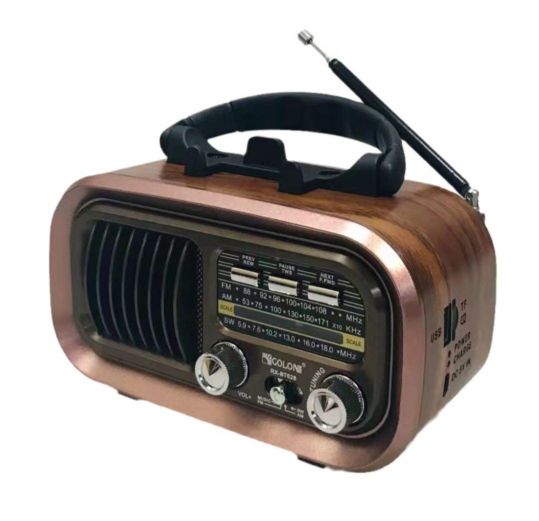 US直輸入　Falloutラジオ短波AM/FM/SW 3波段ラジオ/BT