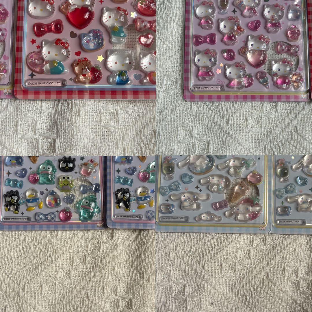 正規品 サンリオ ボンボンドロップシール 6枚セット