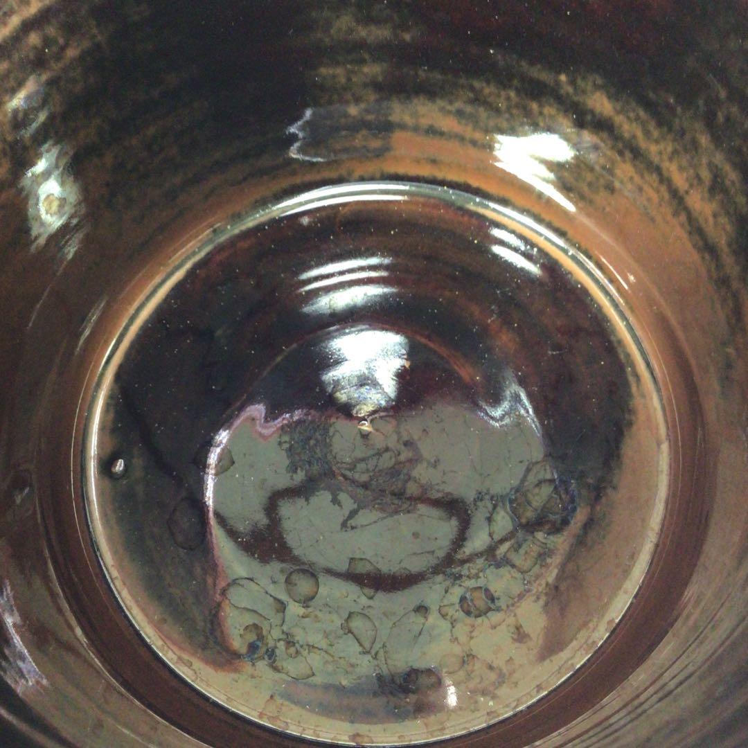 R414 水指 『加藤陶芳造』『大徳寺 松長剛山 箱書』『古瀬戸水指