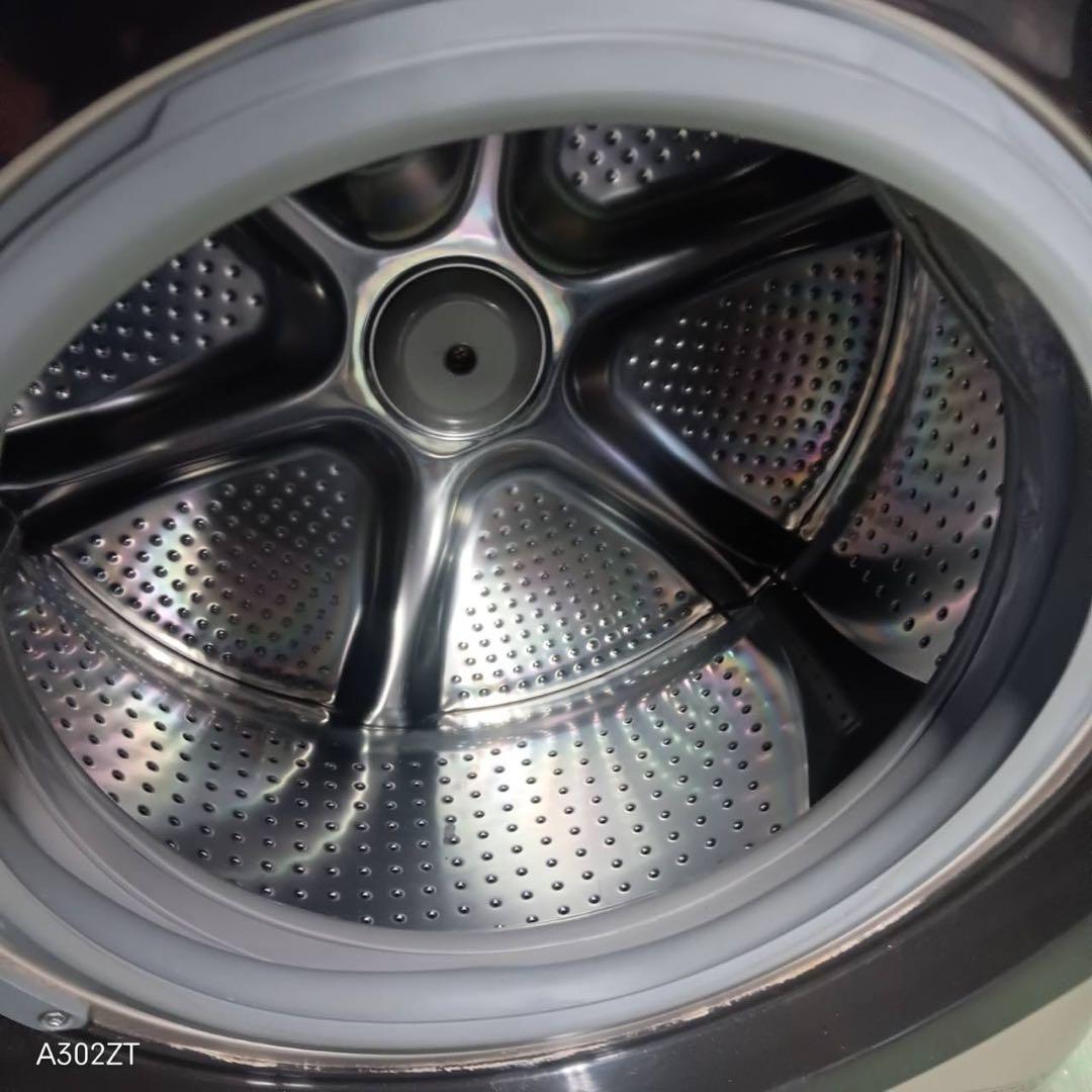 480 ドラム式洗濯機 洗剤自動投入 左開き 大容量12kg 乾燥6kg 美品