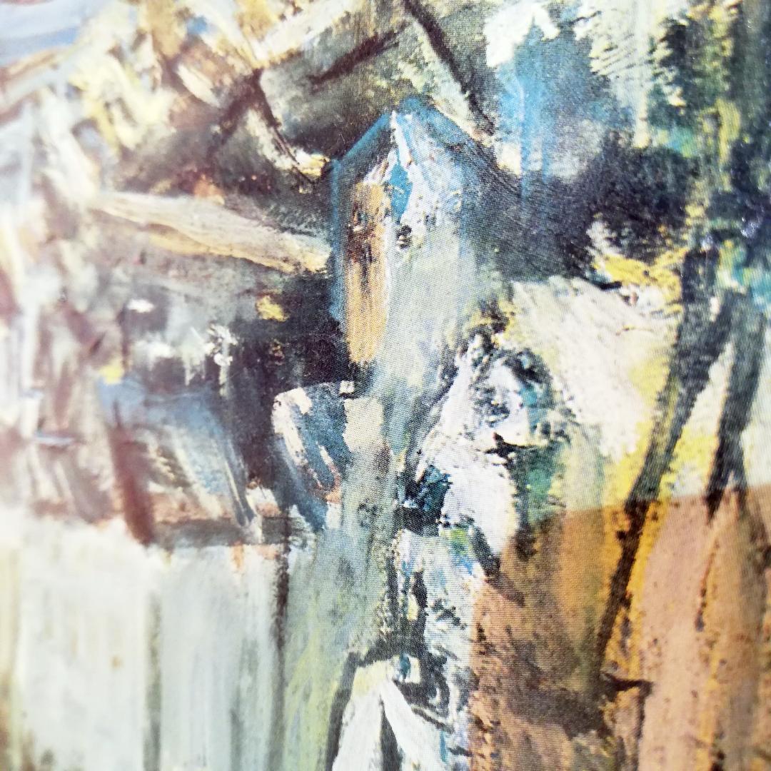 ◇Salzburg Oskar Kokoschka 油彩画 複製画