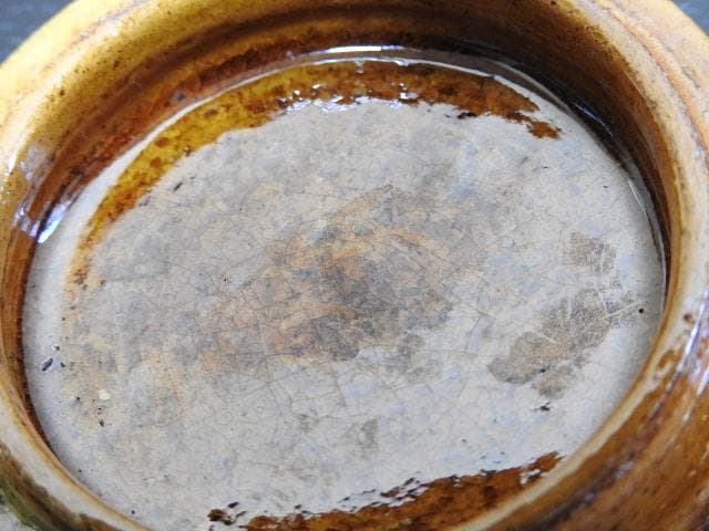 一文字御家元彫字 大樋香合 十代大樋長左衛門（年朗） 共箱