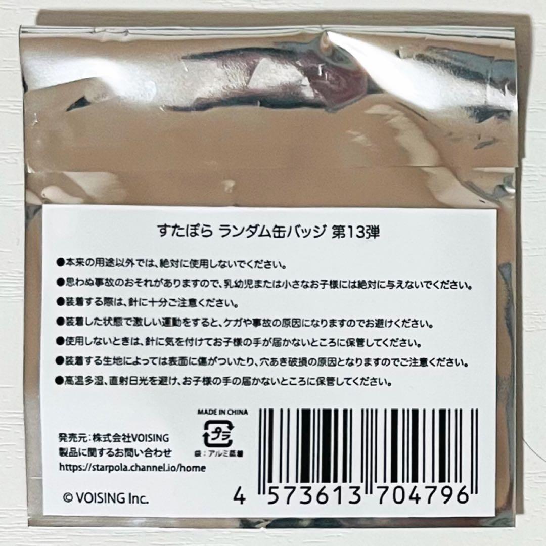 新品☆すたぽら【Coe.】シークレット☆ランダム☆缶バッジ☆第13弾☆1