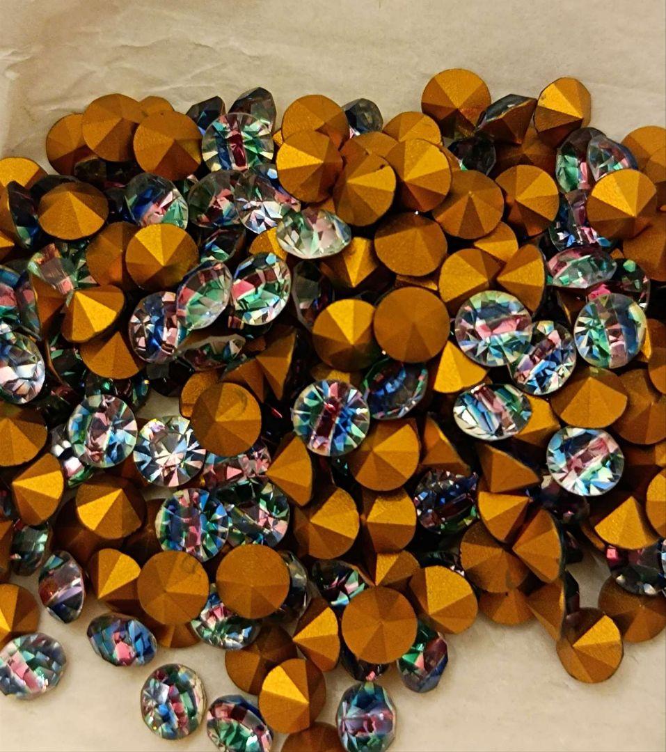 一期一会☆ヴィンテージスワロフスキー★アイリス☆チャトンSS２９レアカラー