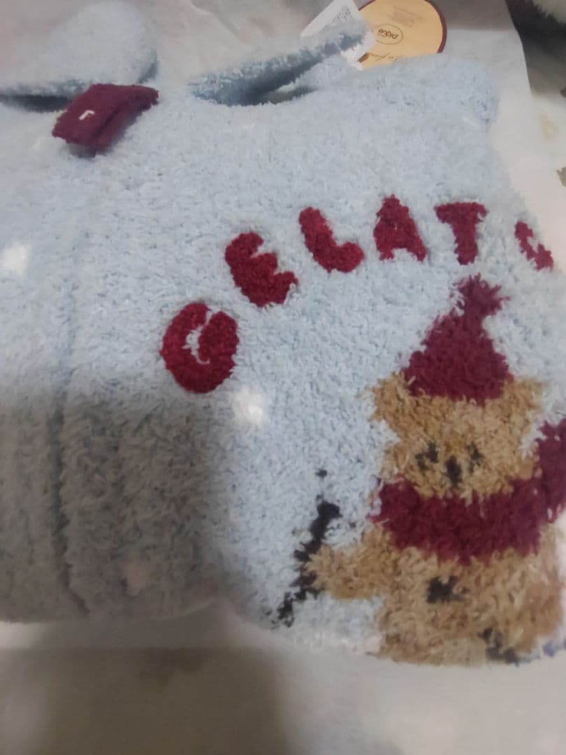 専用です。ジェラートピケ 【HOLIDAY】スキーベアジャガードカーディガン