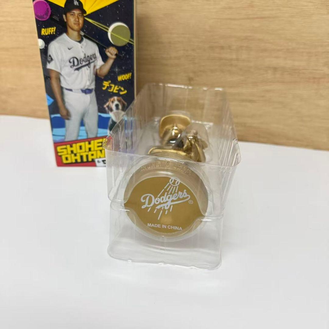 大谷翔平 デコピン ゴールド ボブルヘッド 来場者限定 - メルカリ
