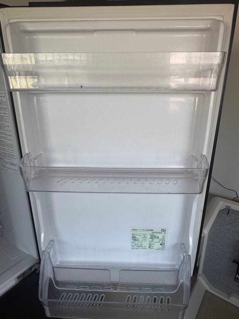 AQUA 冷蔵庫　AQR-27B（T）　送料込み❗️