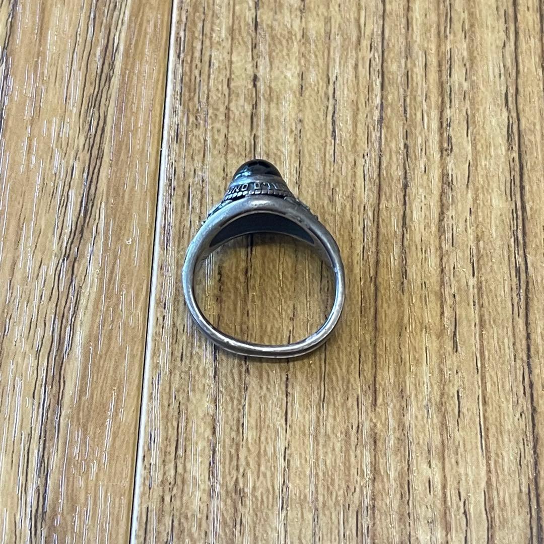 超希少！STUSSY x JAM  MADE RING オニキス