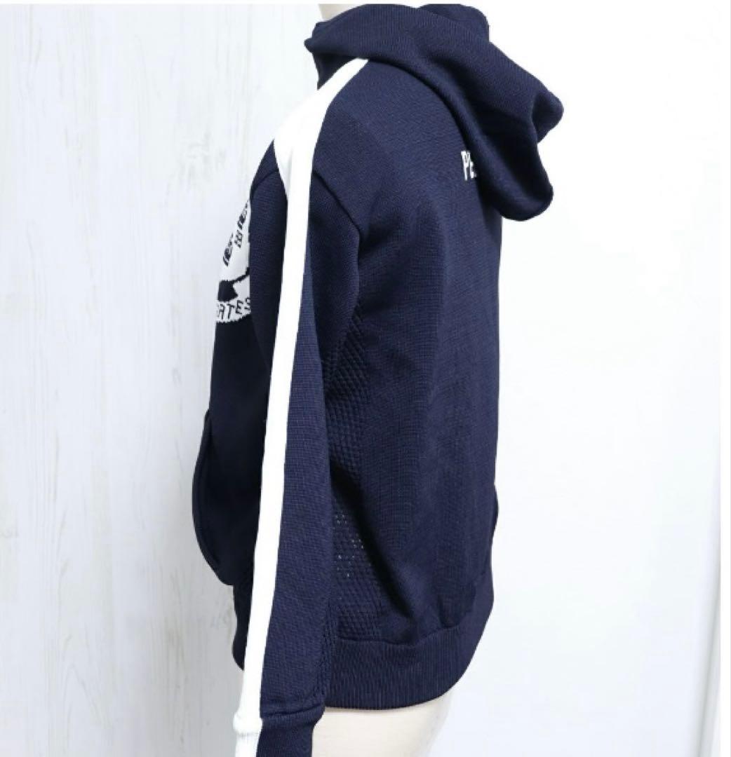 パーリーゲイツ　クラウン　ジップパーカー