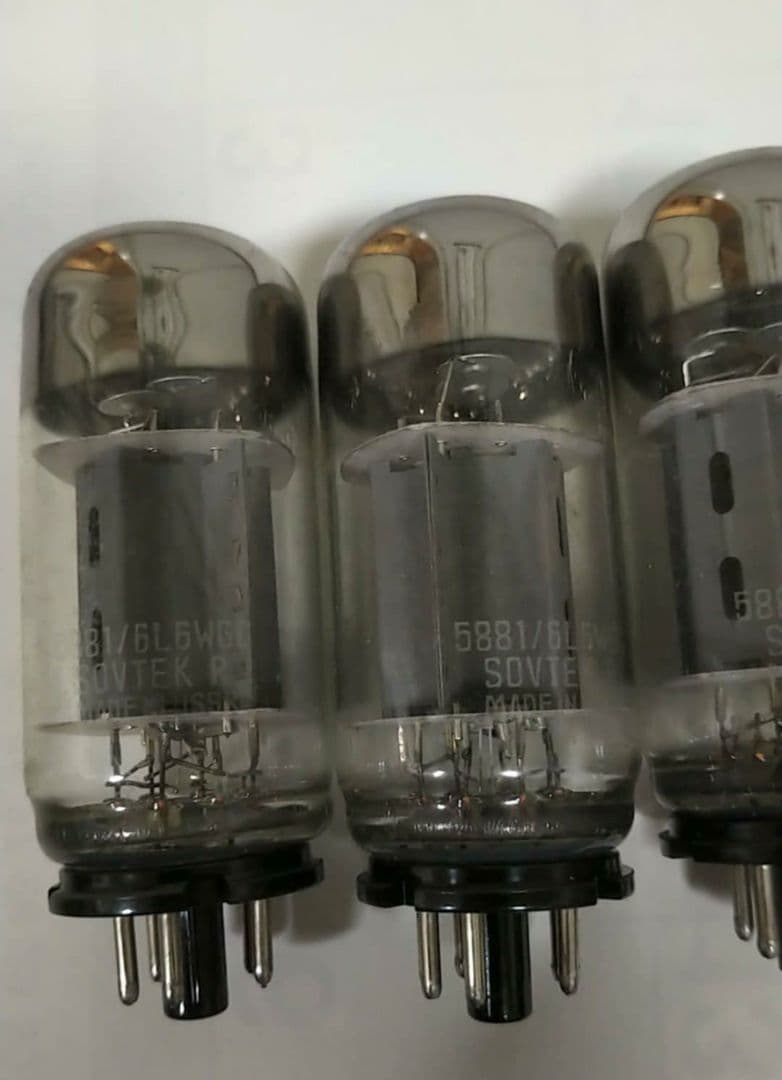 真空管 5881/6L6WGC 出力管 Sovtek製品 4本 [未使用 6L6/5881/KT66