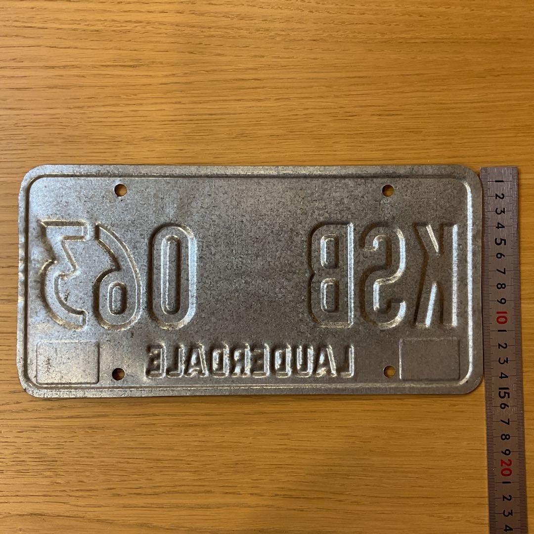 アメリカヴィンテージ コレクションBOX 1967 ミシシッピナンバープレート付