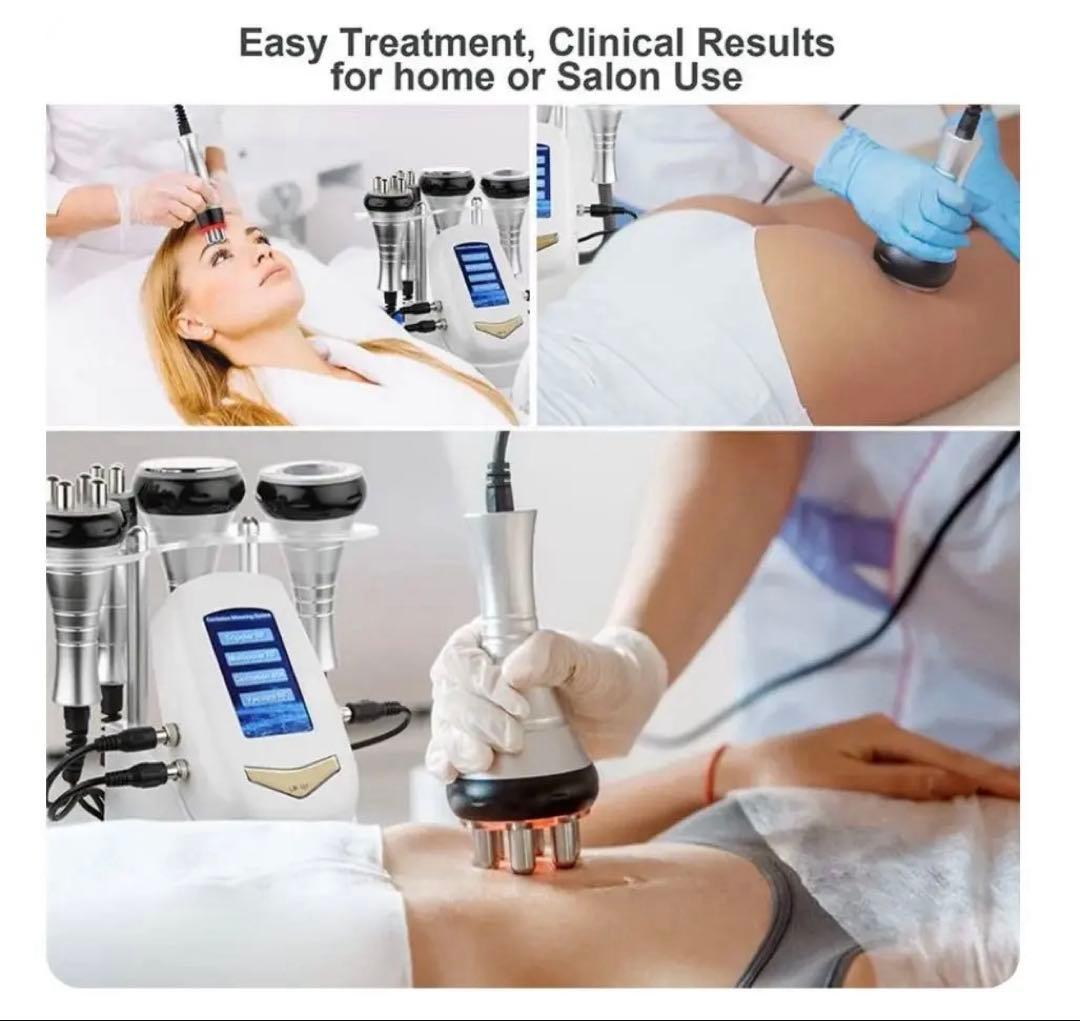 日本語説明書付 】4in1 複合美容機 痩身機器 ジェル付