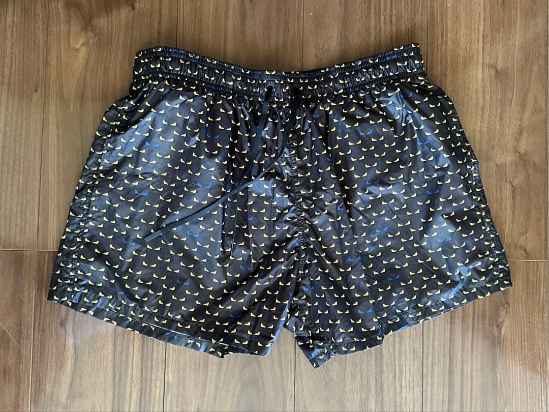 【美品 正規店購入品】FENDI フェンディ モンスター スウィムショーツ 46 美品 正規店購入品】FENDI フェンディ モンスター スウィムショーツ 46