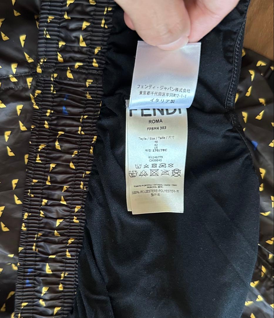 美品 正規店購入品】FENDI フェンディ モンスター スウィムショーツ 46