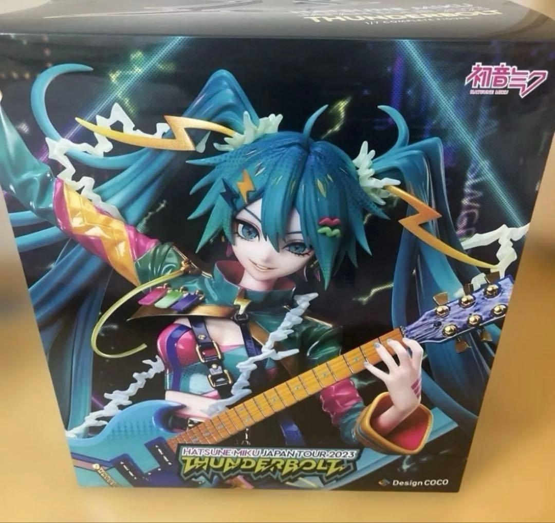 初音ミク Thunderbolt 1/7スケールフィギュア Amazon | Design COCO 初音ミク (Thunderbolt Japan Tour 2023) 1:7