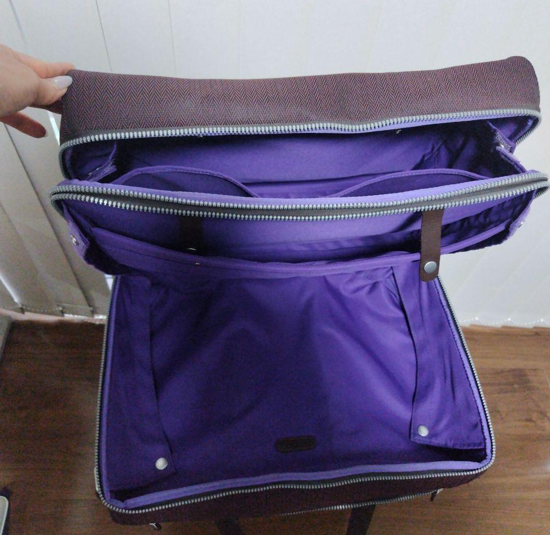 廃盤希少」 ポール・スミス キャリーバッグ スーツケース 鍵/ベルト付き