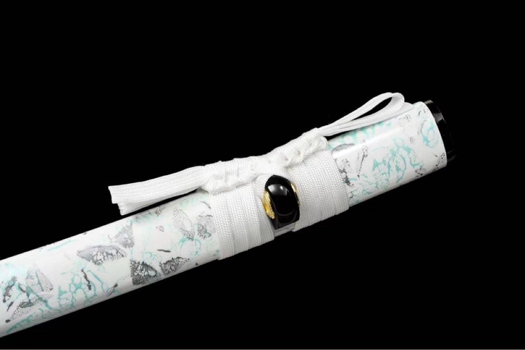 白綾 刀装具 日本刀 武具 鑑賞刀 居合刀 模造刀 舞踊刀