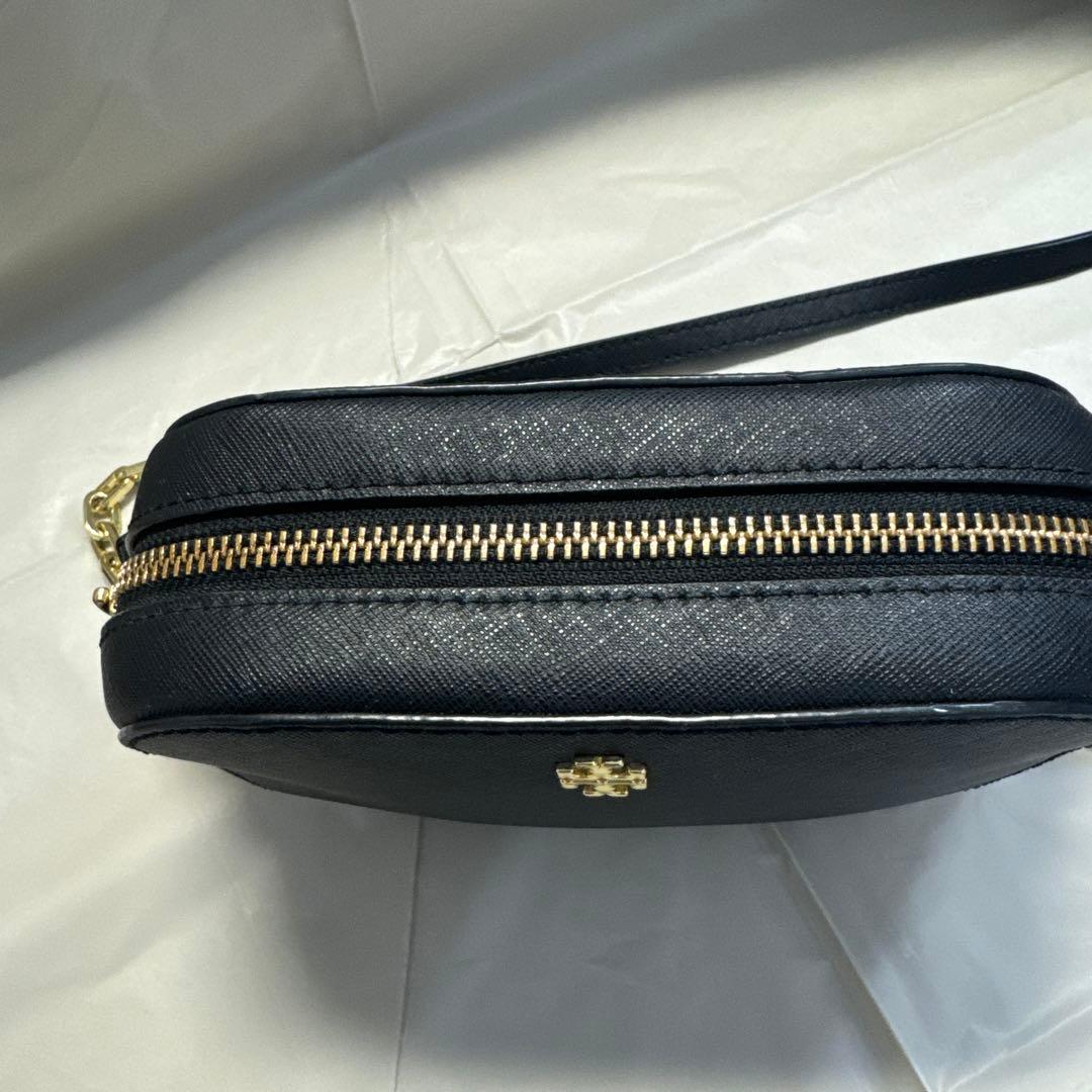 トリーバーチ エマーソン 2way ショルダーバッグ レザー 本革 黒