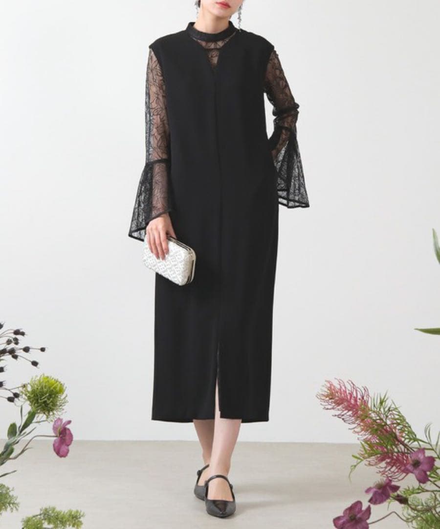 美品＊kana ベルスリーブ スリット 2way ワンピース - メルカリ