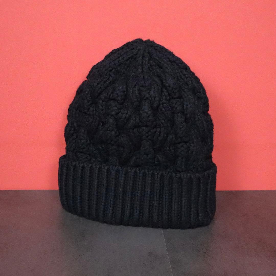 美品】DAISY LIN for FOXEY ケーブル編み デザイン ニット帽