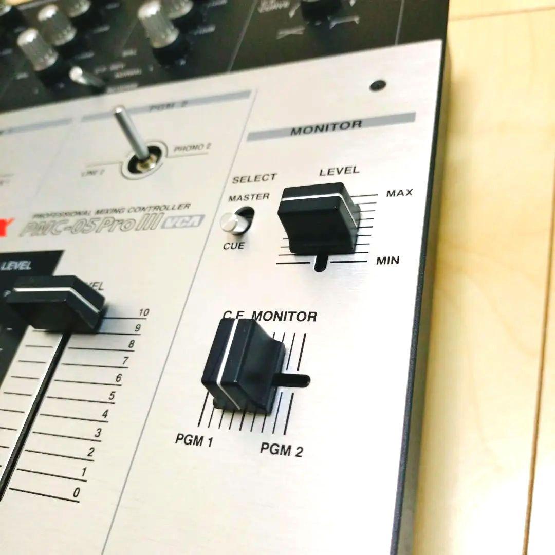 美品 Vestax PMC-05 Pro Ⅲ VCA ミキサー フェーダーメンテ