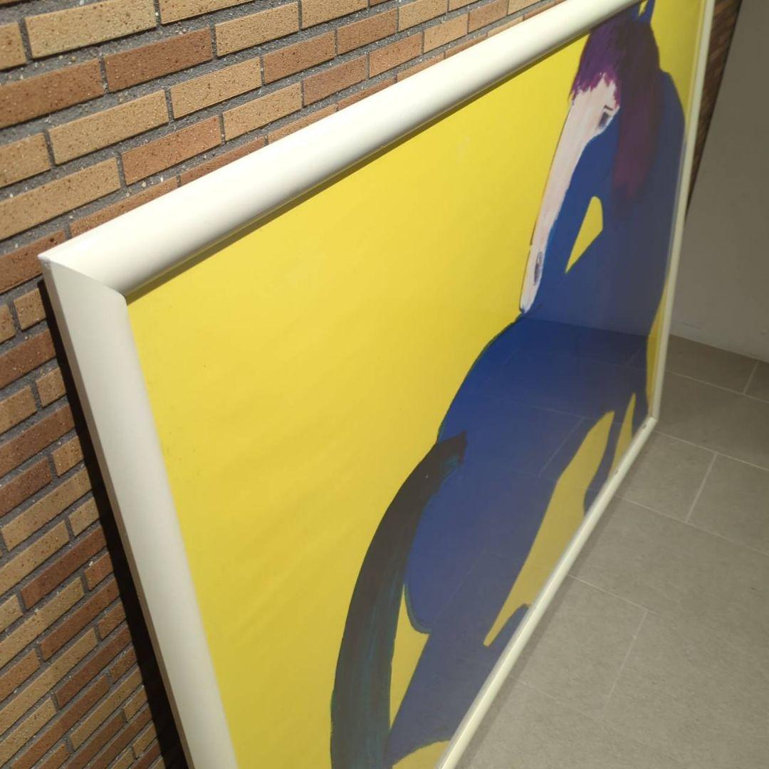 ◇希少 特大◇ walasse ting blue horse