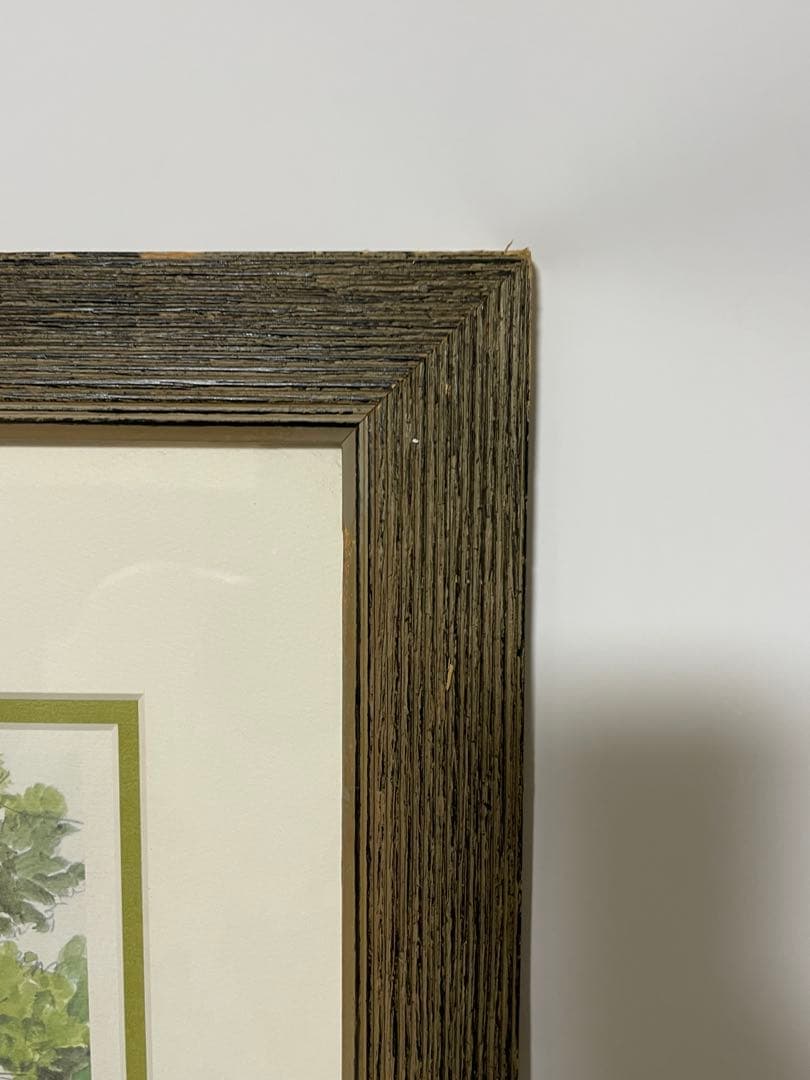 奥津国道ジグレー版画額装28／350