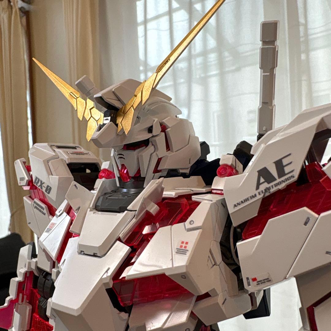 PG UNICORN GUNDAM LEDユニット組込済