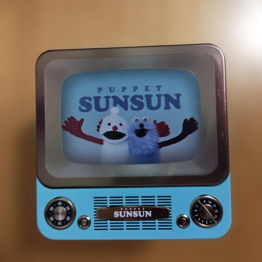 パペットスンスン】レトロテレビ缶 - メルカリ