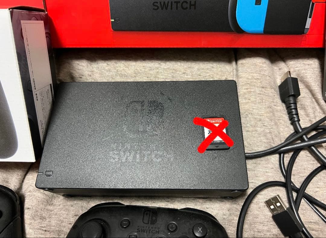 Nintendo Switch 本体 赤青Joy-Con 2プロコントローラー