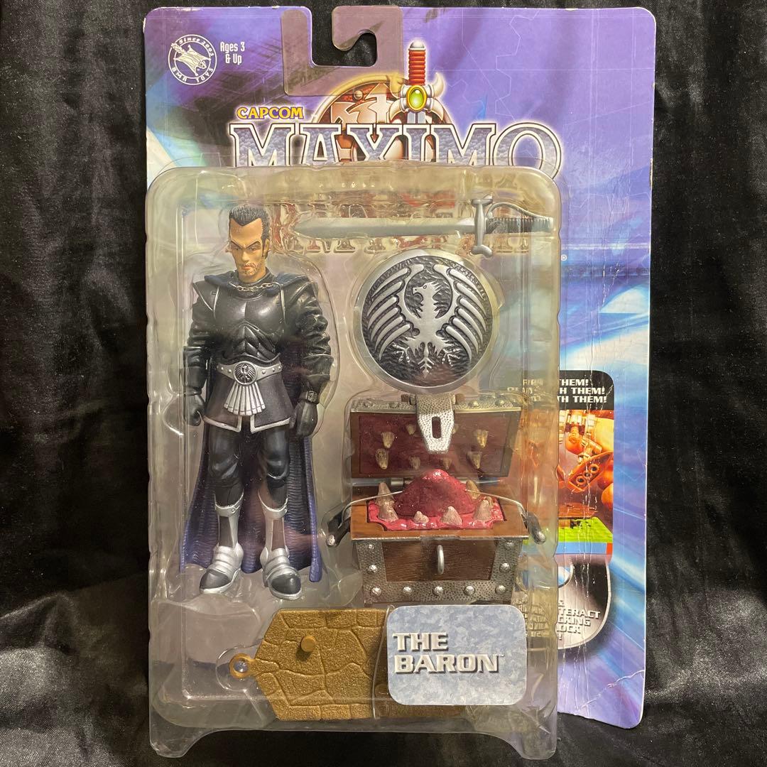 魔界英雄記マキシモ アクションフィギュア プレステ カプコン 2体セット