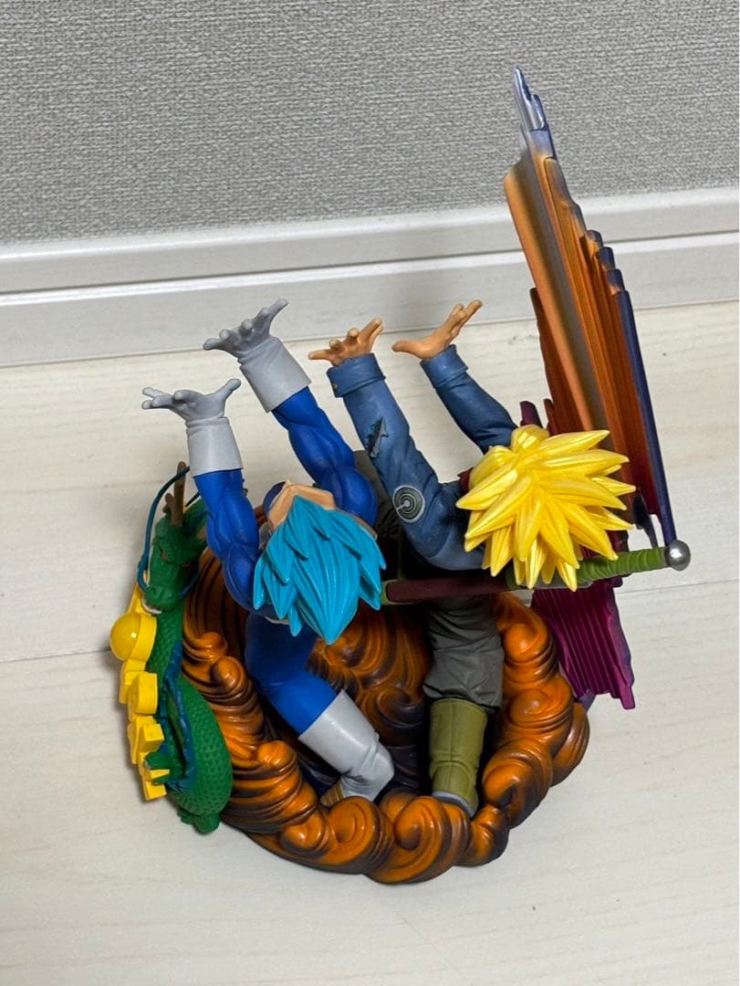 ドラゴンボール　一番くじ　フィギュア　ベジータ＆トランクス 親子ギャリック砲