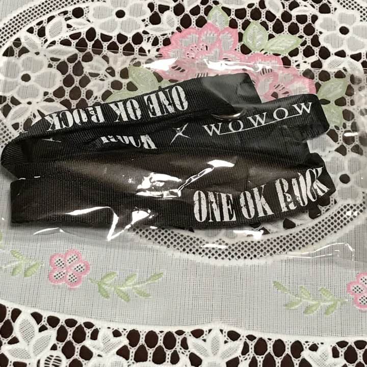 ONE OK ROCK✖WOWOW オリジナルネックストラップ 新品（非売品ONE OK