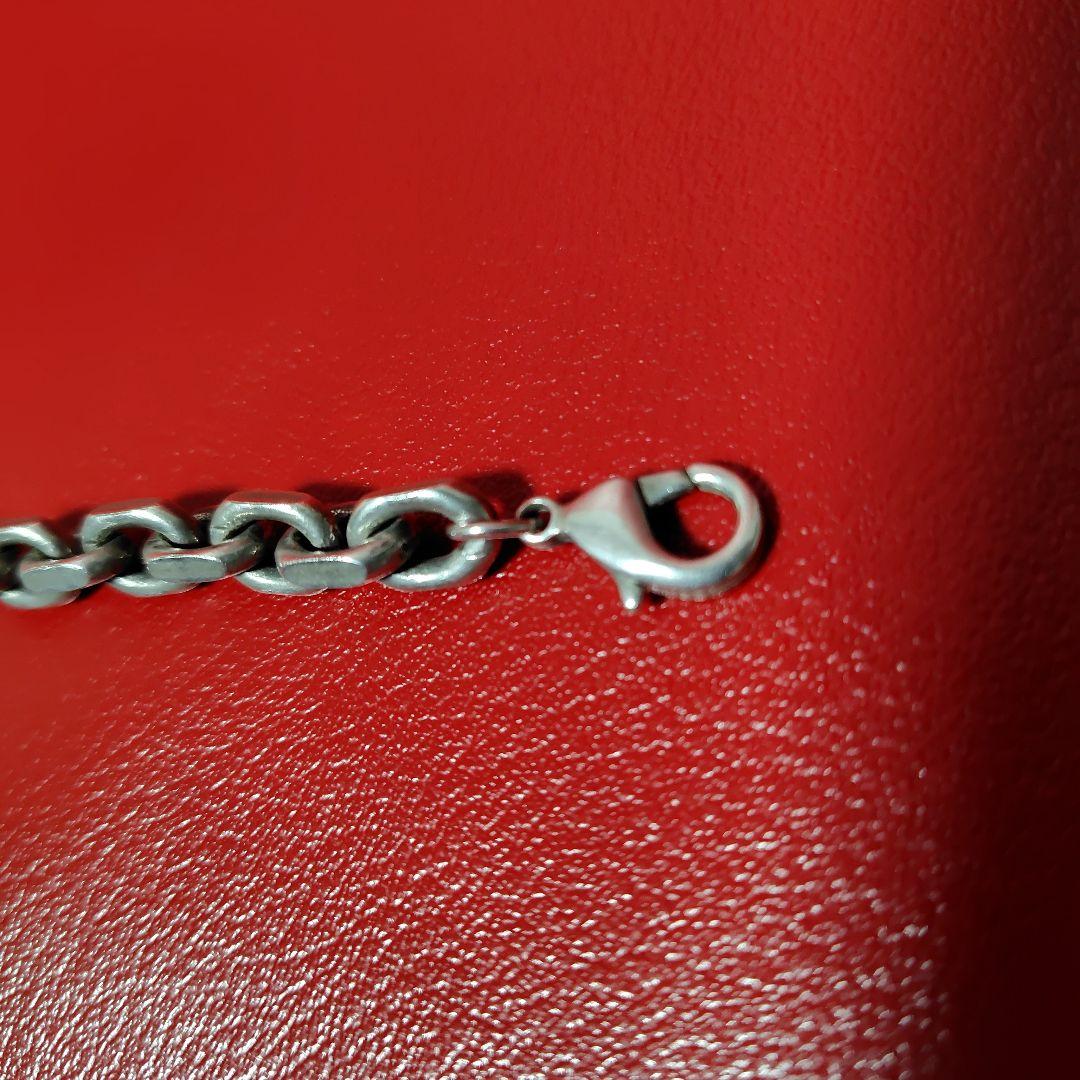 SAINT LAURENT PARIS チェーンブレスレット シルバー最終価格