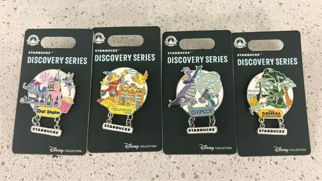 海外限定】ディズニー スタバ ピンバッジ