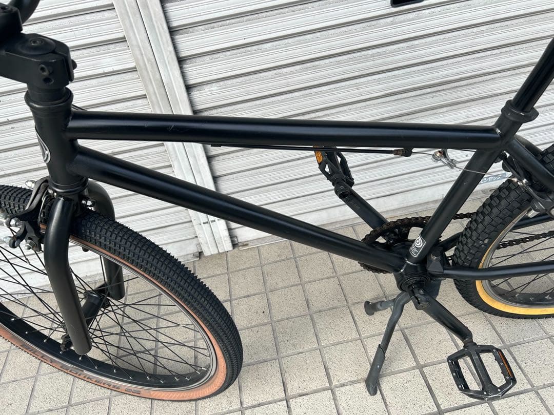 DURCUSONE BMX 24インチ フレームクロモリ 後タイヤ新品