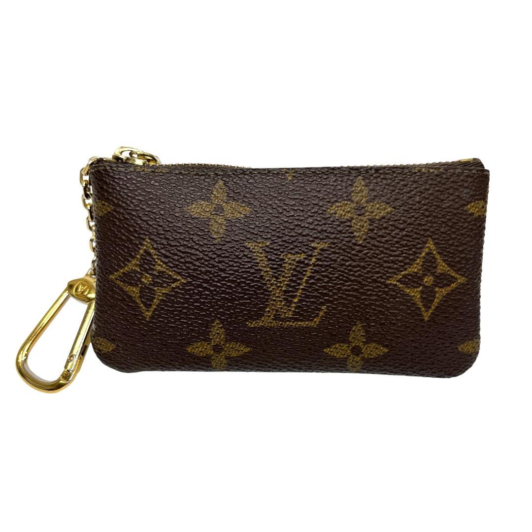 美品 ルイヴィトン モノグラム ケース ポシェットクレ M62650