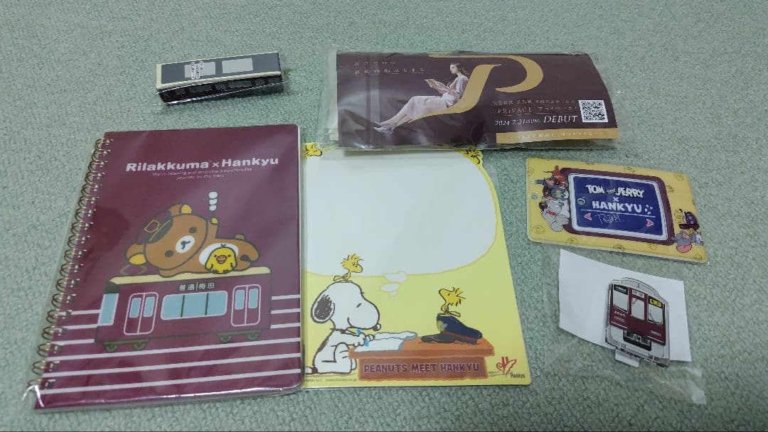 阪急電鉄 ミニチュア反転フラップ式表示器「STAR★FLAP」岡本駅下りver.