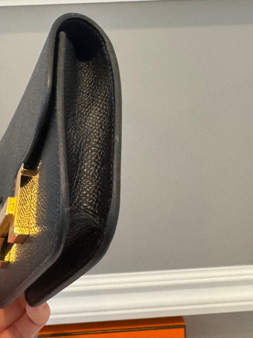 HERMES エルメス　コンスタンススリム　ノワール　ゴールド金具　新品未使用