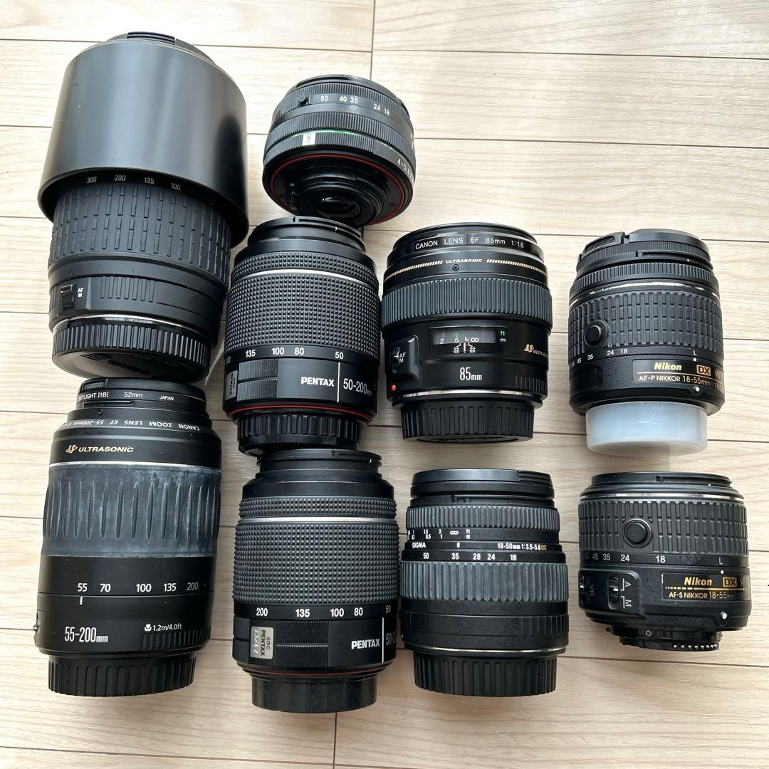 ジャンク カメラレンズ 9本セット - メルカリ