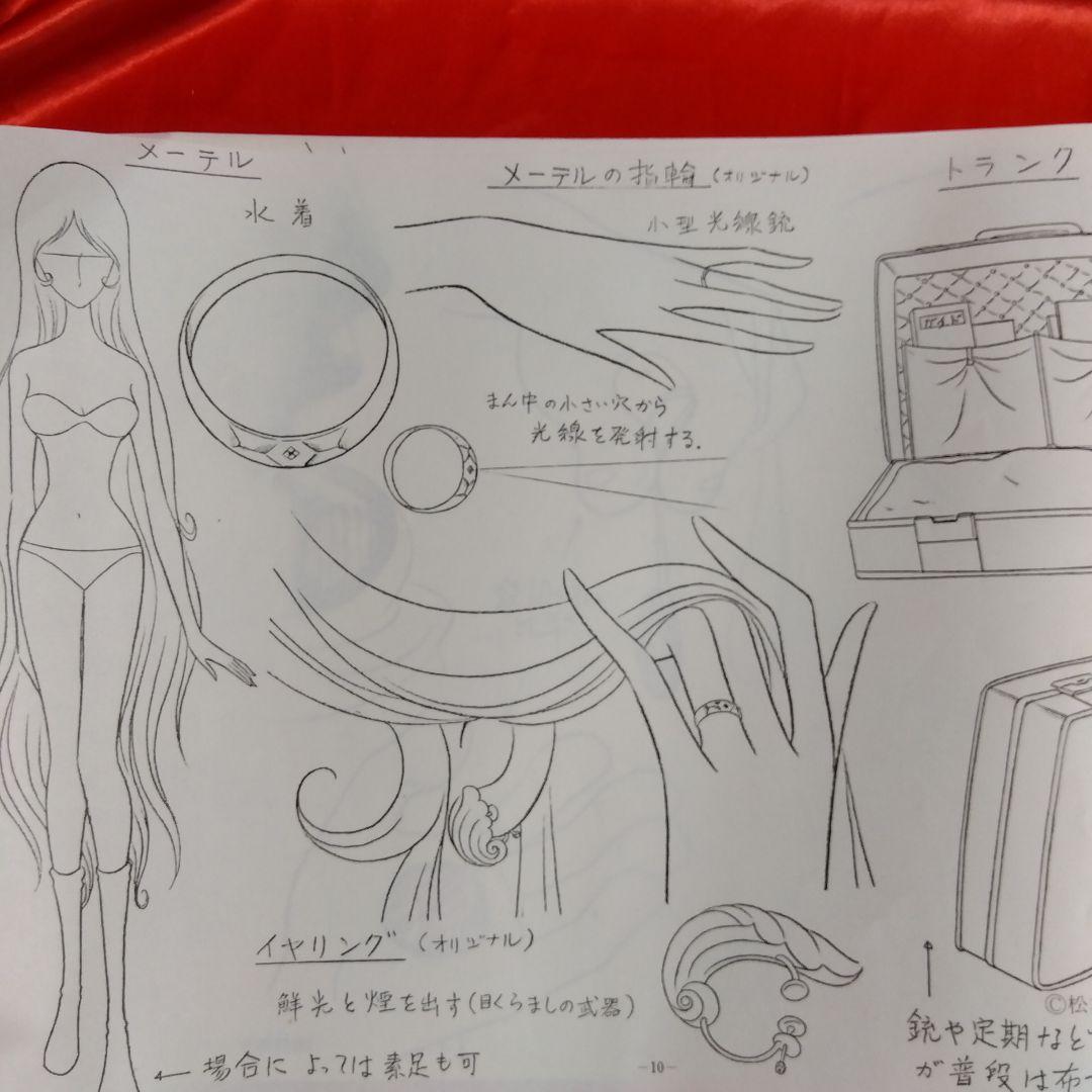 貴重当時物！作品資料集　銀河鉄道999　松本零士・フジテレビ・東映動画