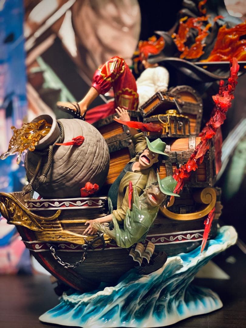 ワンピース 四皇赤髪 シャンクス フィギュア ガレージキット　S-バージョン