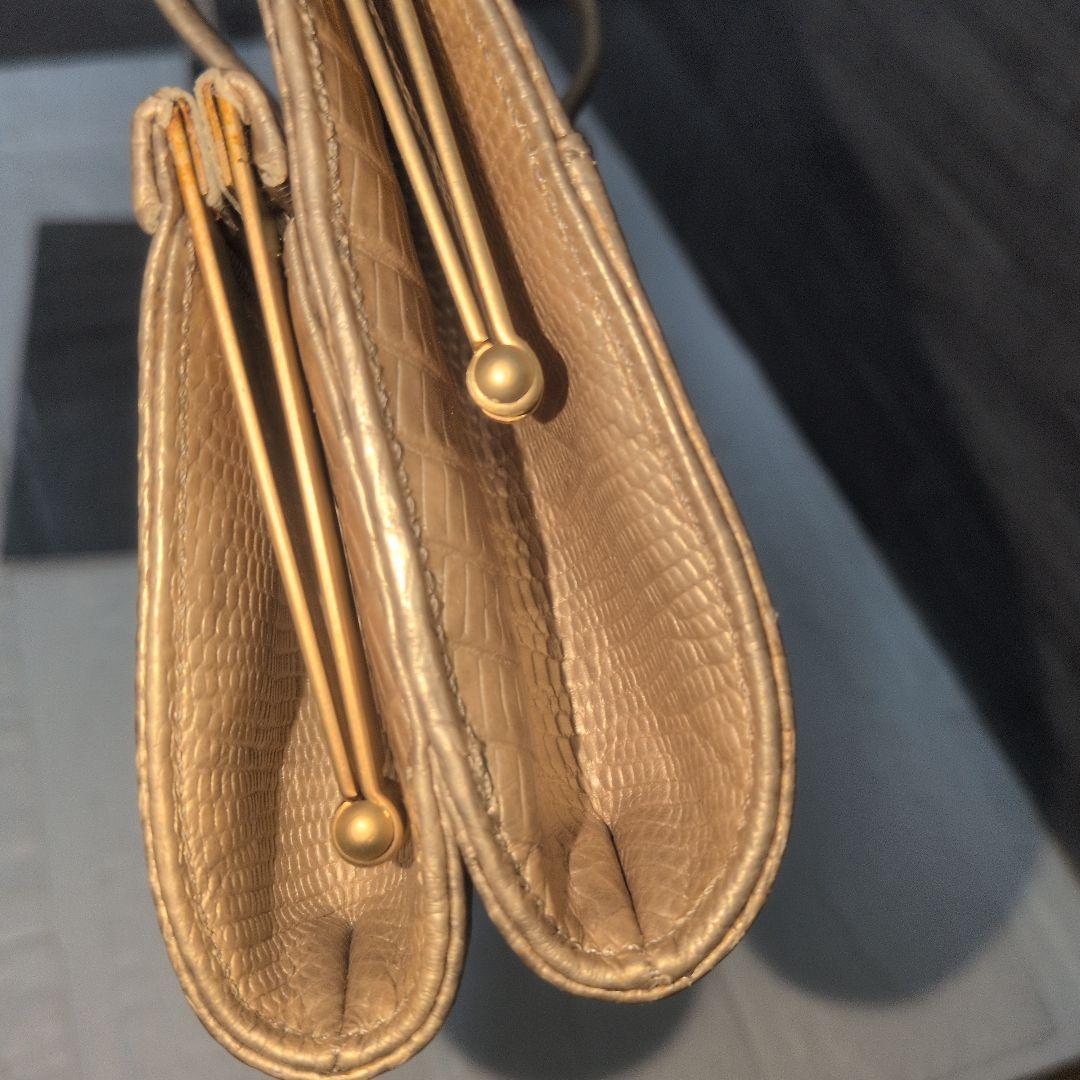 【美品】RODO ロド italy クロコ型押　ワンショルダーバッグ