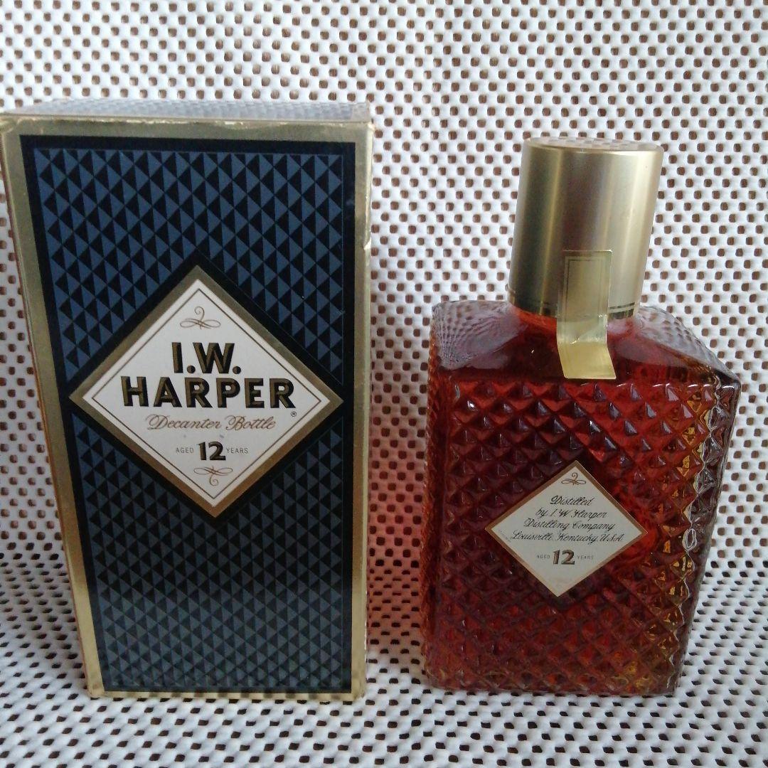 【未開封品】I.W.HARPER IWハーパー 12年 バーボン ウィスキー