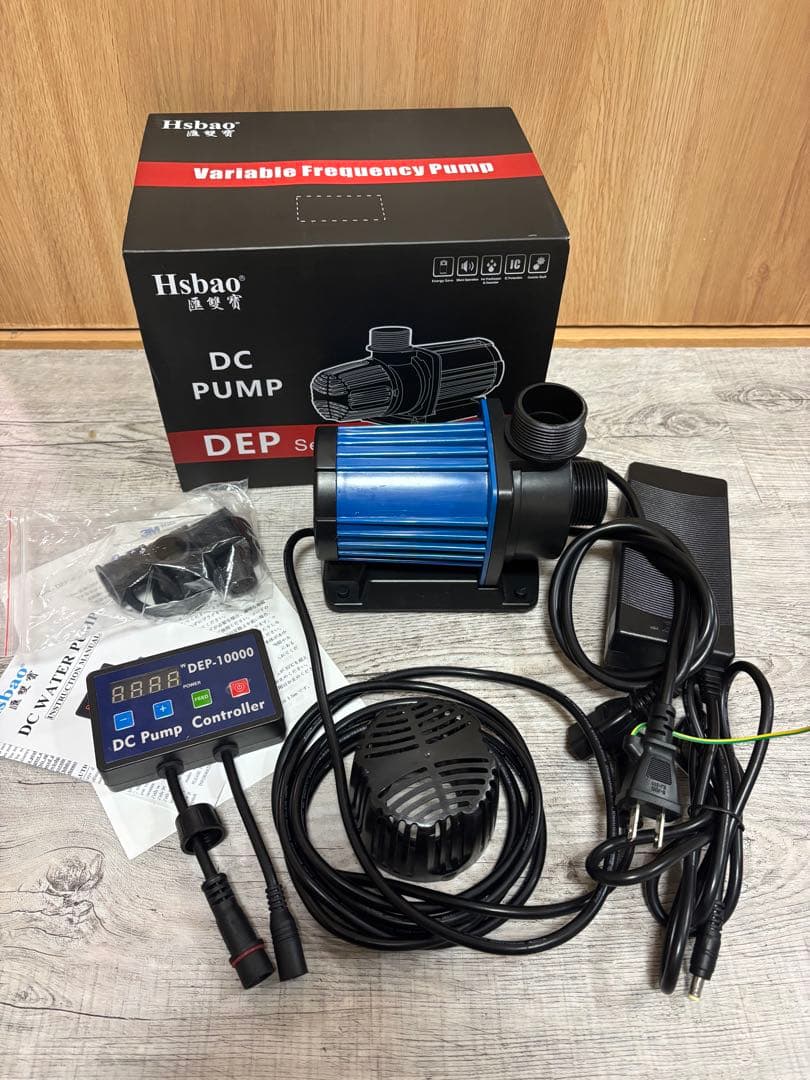 Hsbao DEP-10000 DCポンプ Amazon.co.jp: HSBAO DEP-10000 吐出量10000L/H (毎分166L) 揚程5m DC